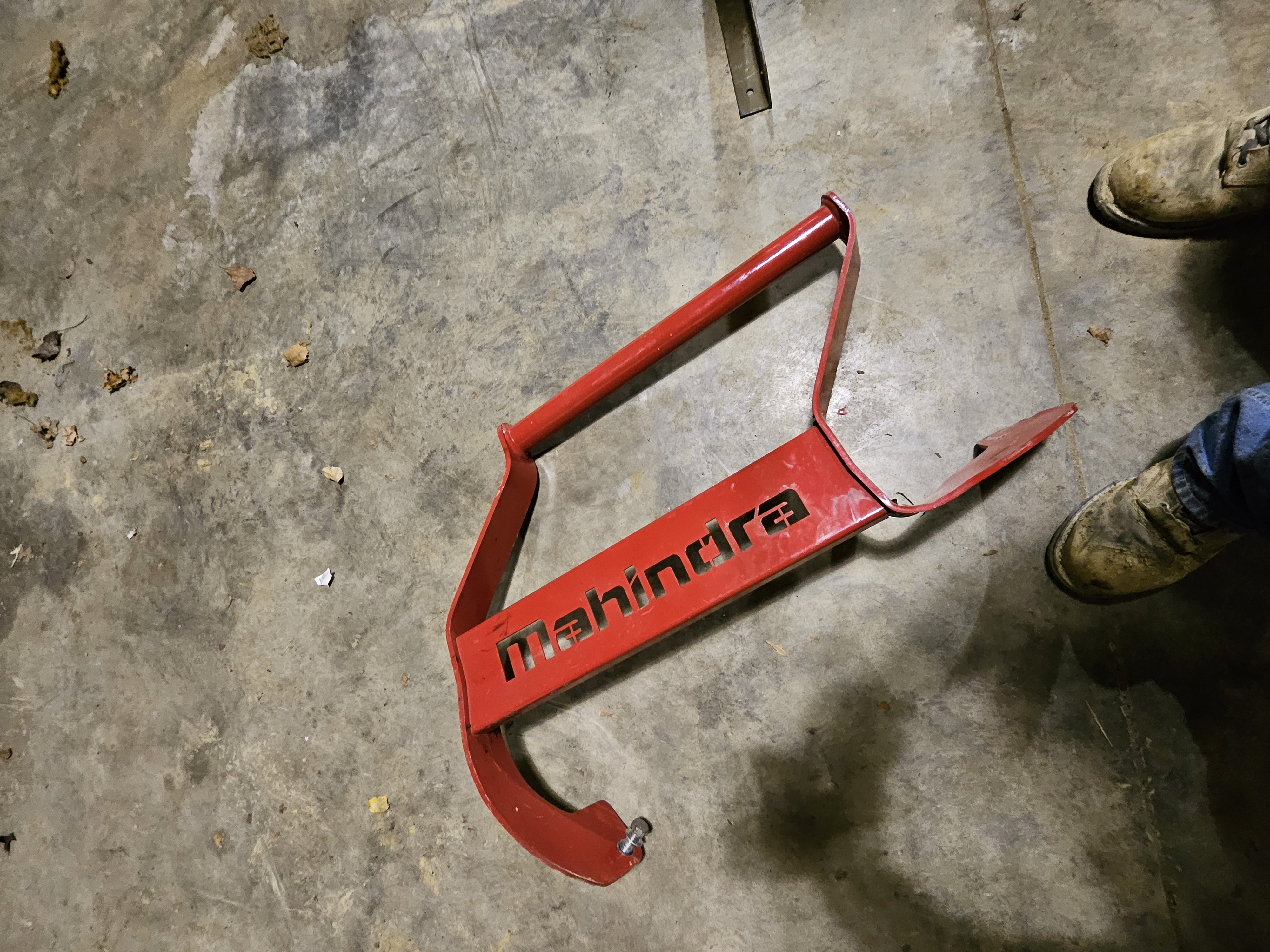 Bent brush gaurd