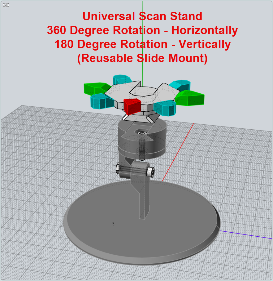 Universtal Modular Scan Stand