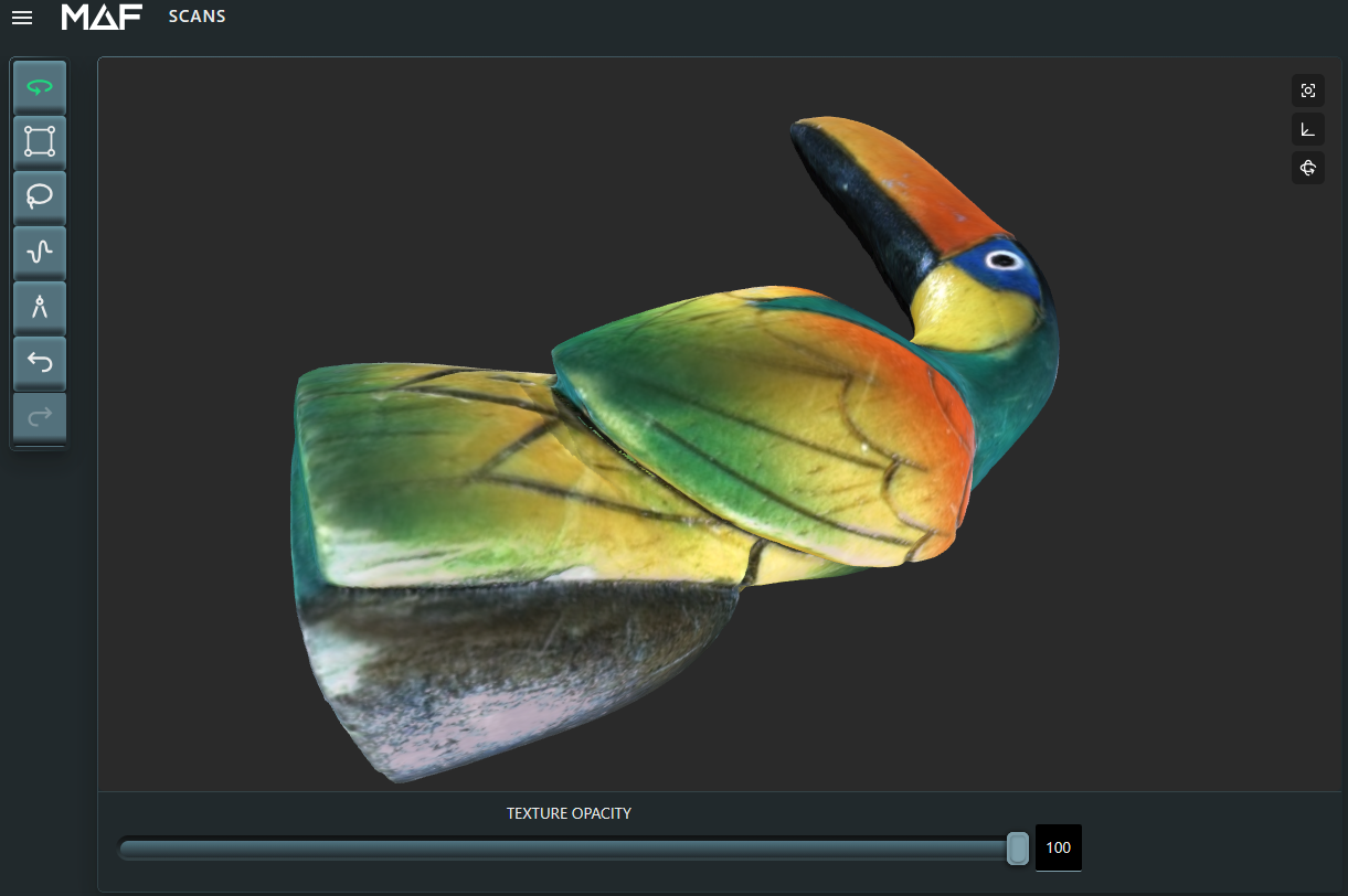 MAF3 with HDR texturing (no external lights)