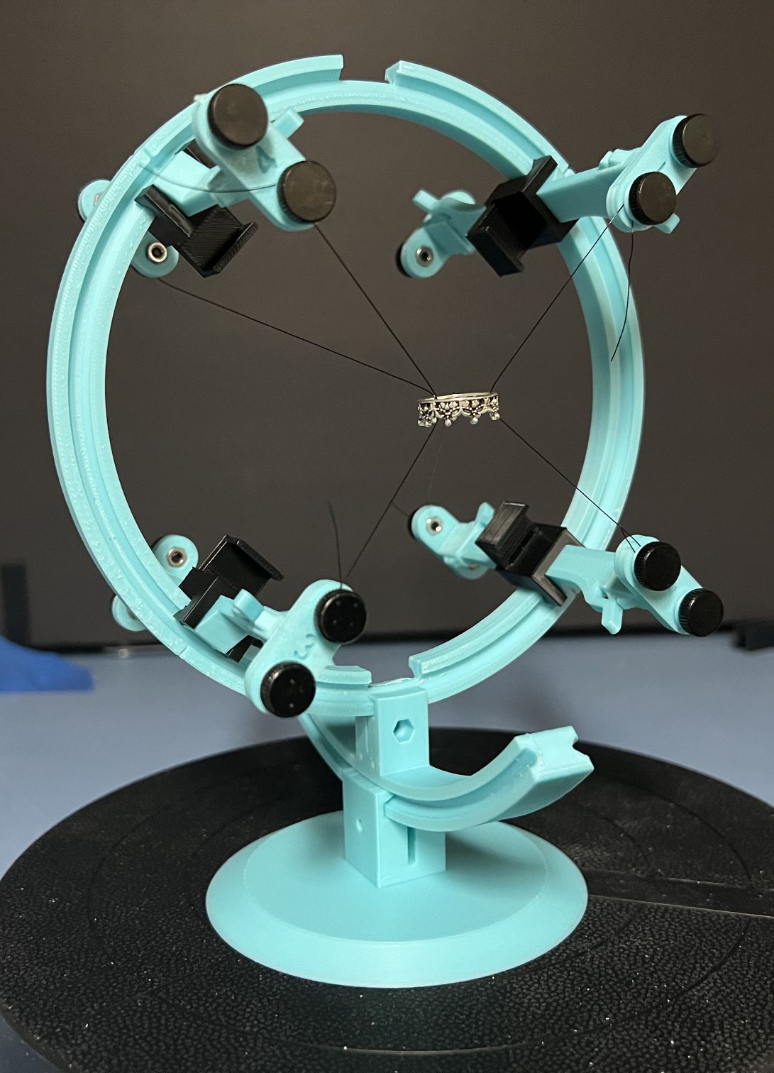 Ring Rig on Scanning Turntable