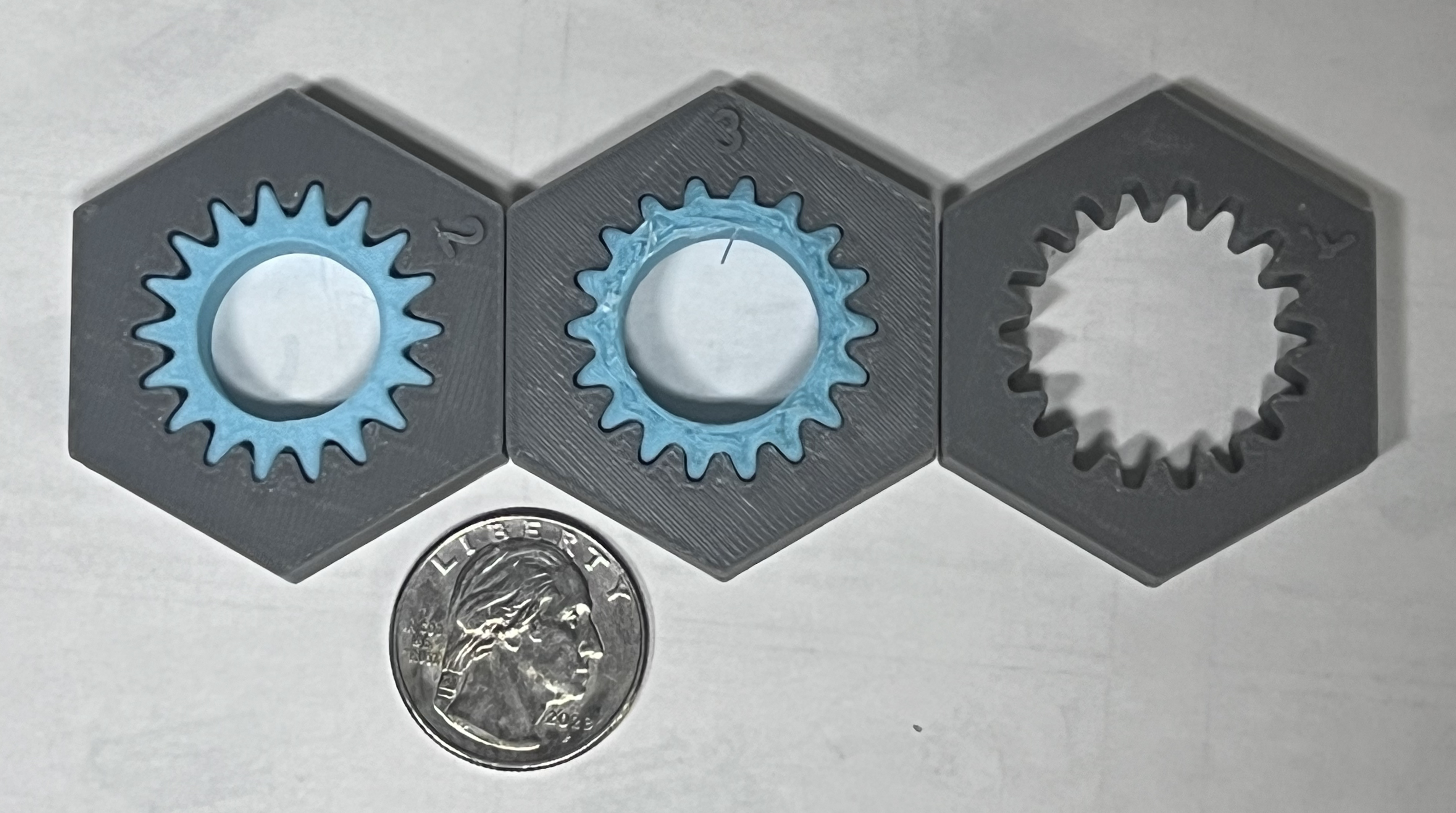 THREE Ring Scanning Success