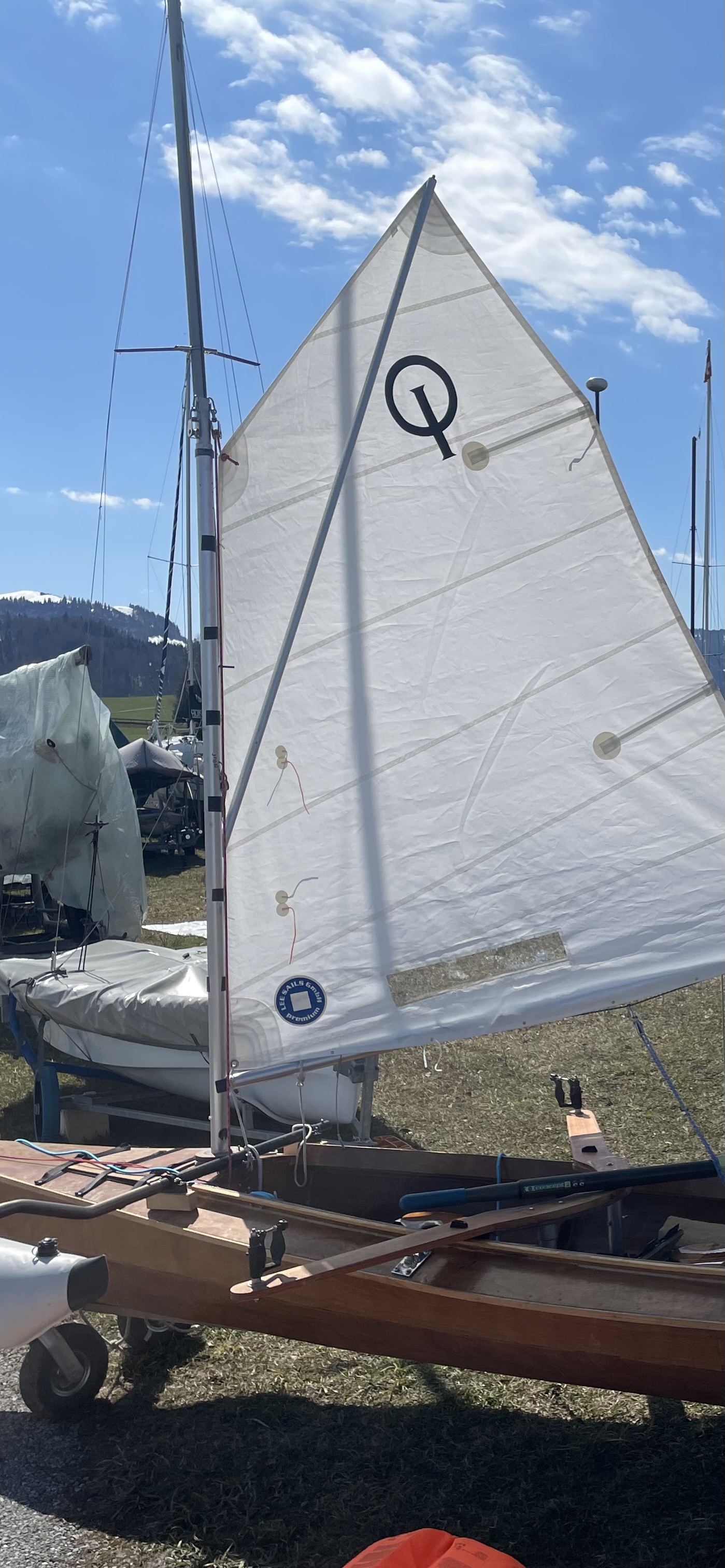 Optimist sail