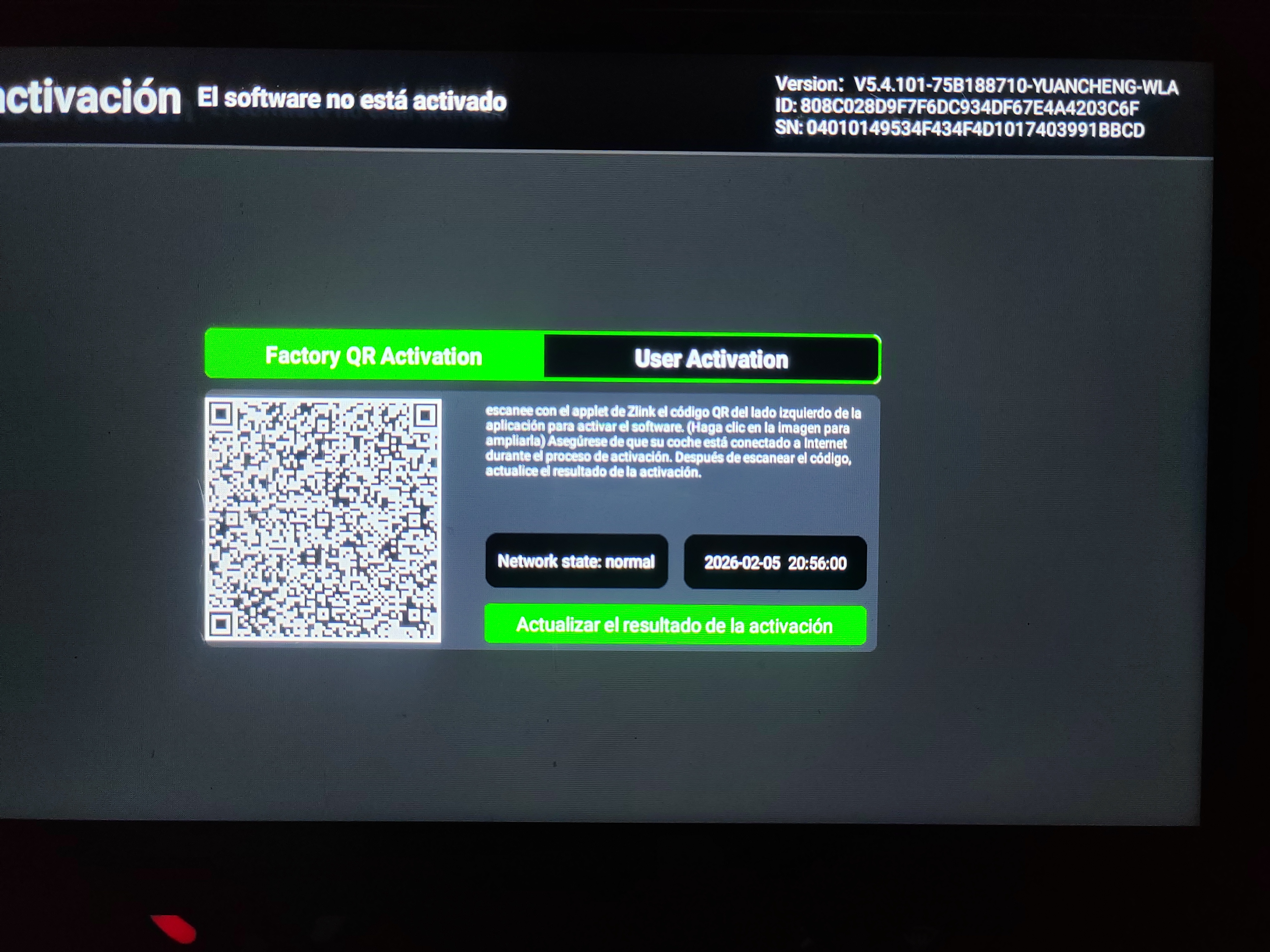 Saludos, me pueden ayudar a activar la app