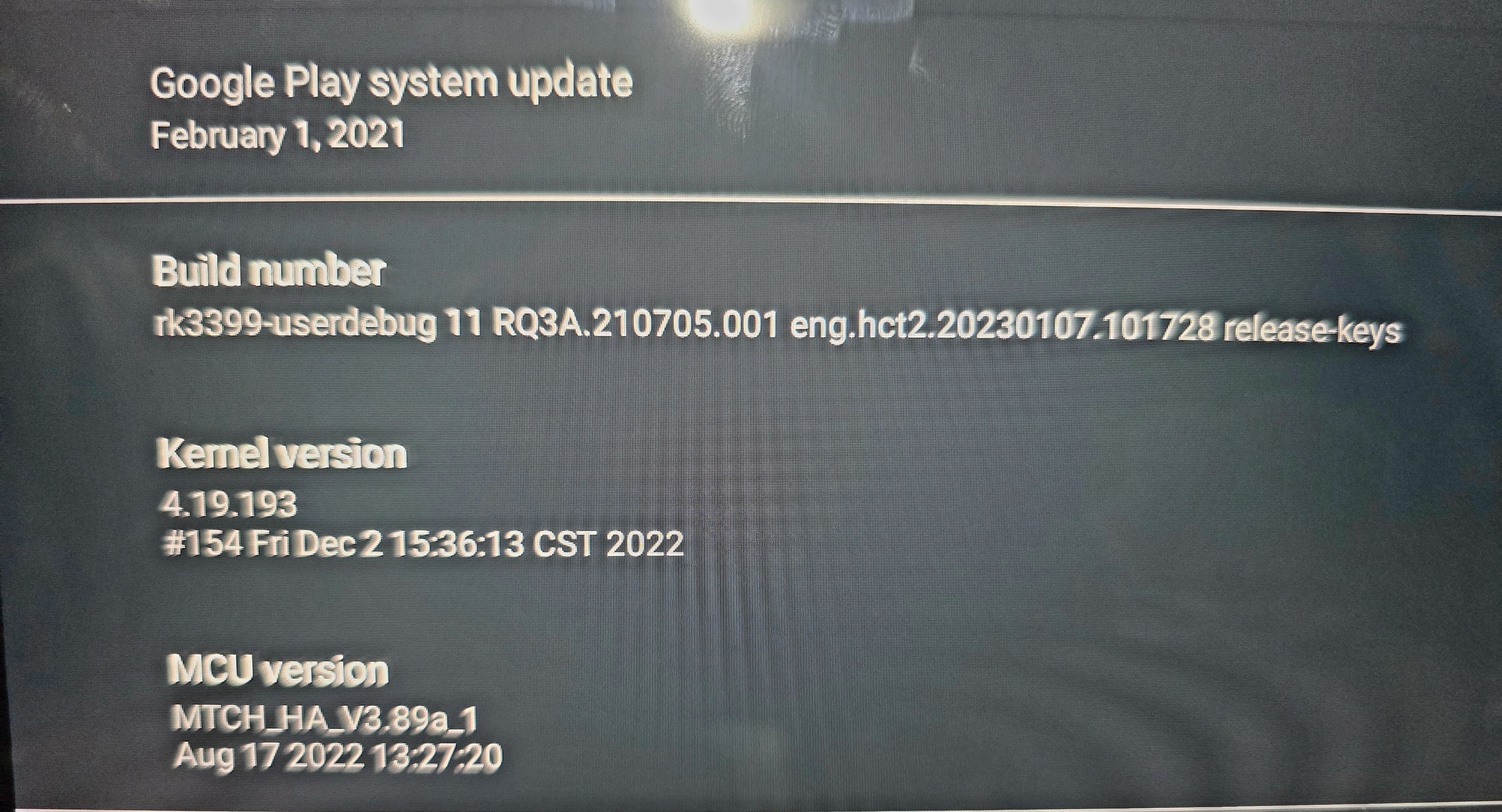 How do I update by Firmware and MCU, my Google Play Store does not work at all