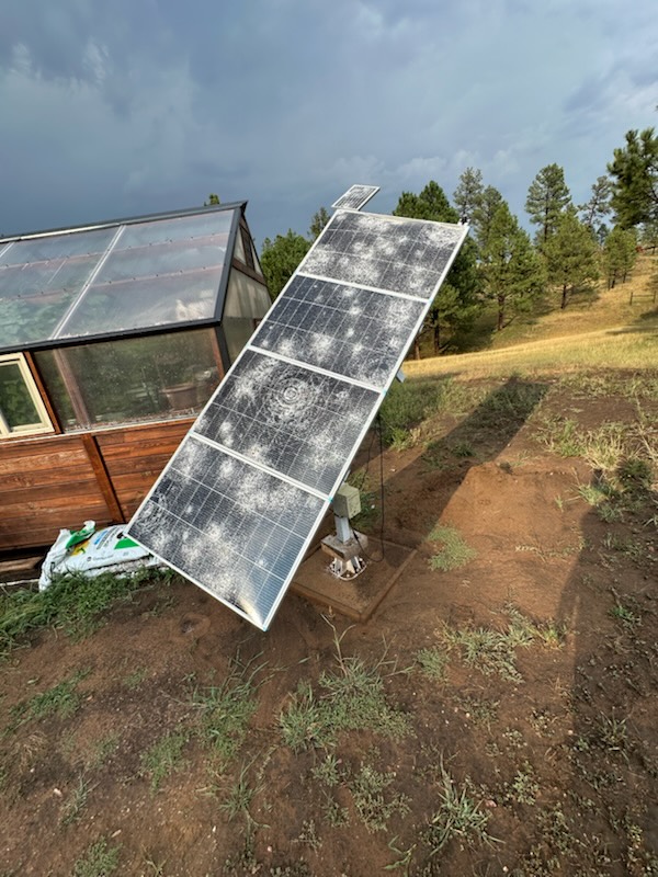 Power Panel for Solar Tracker
