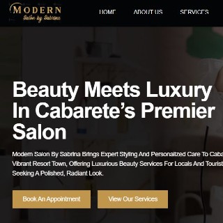 Modern Salon by Sabrina