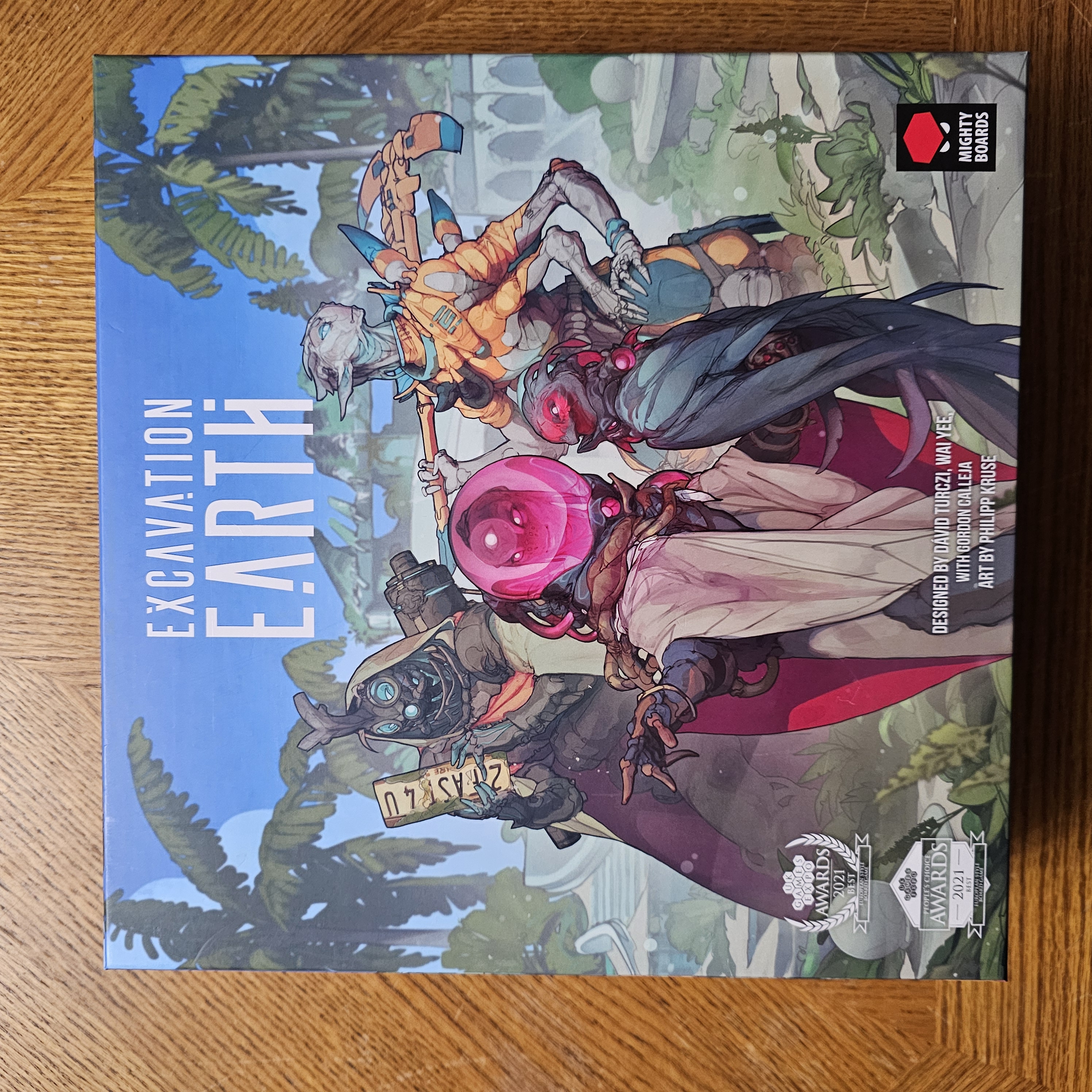 Box cover for Excavation Earth