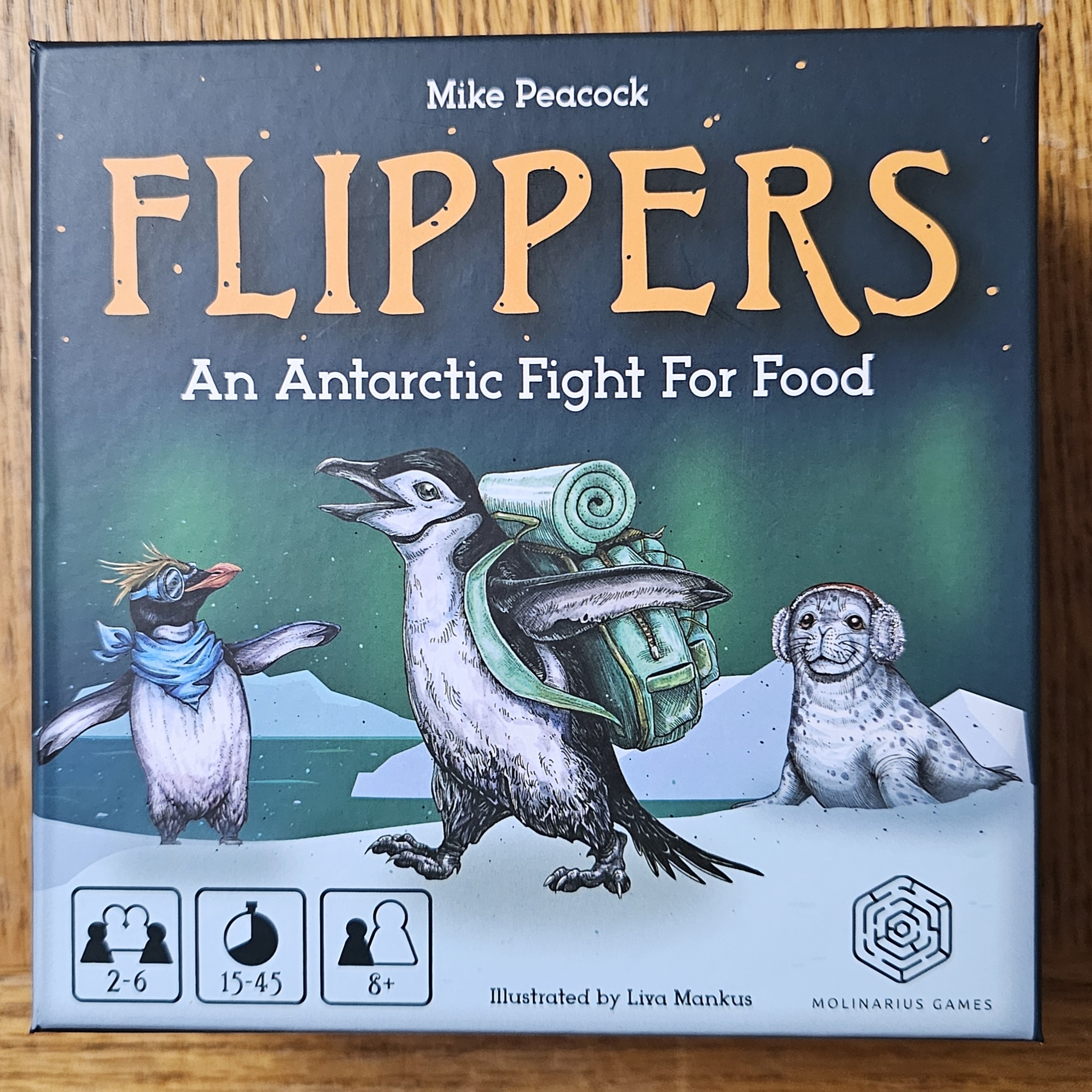 Box cover for Flippers