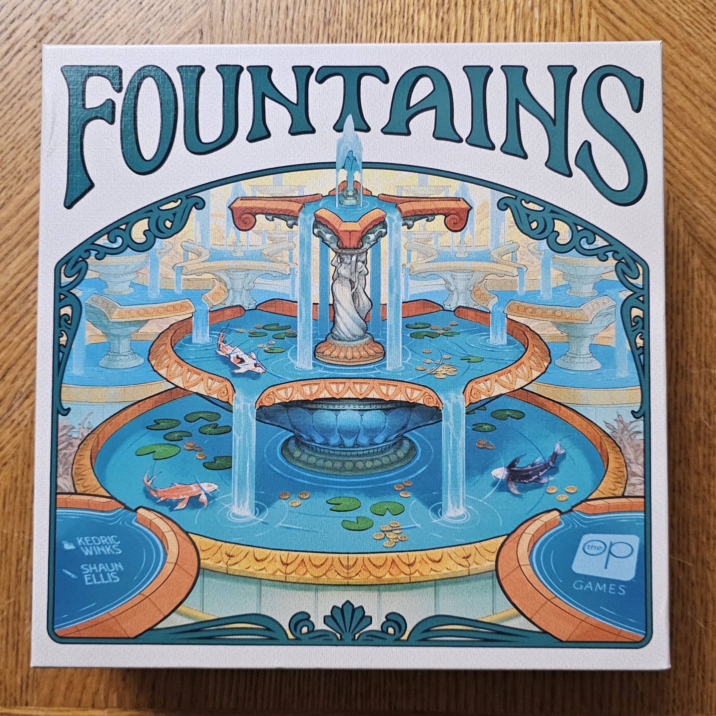 Box cover for Fountains