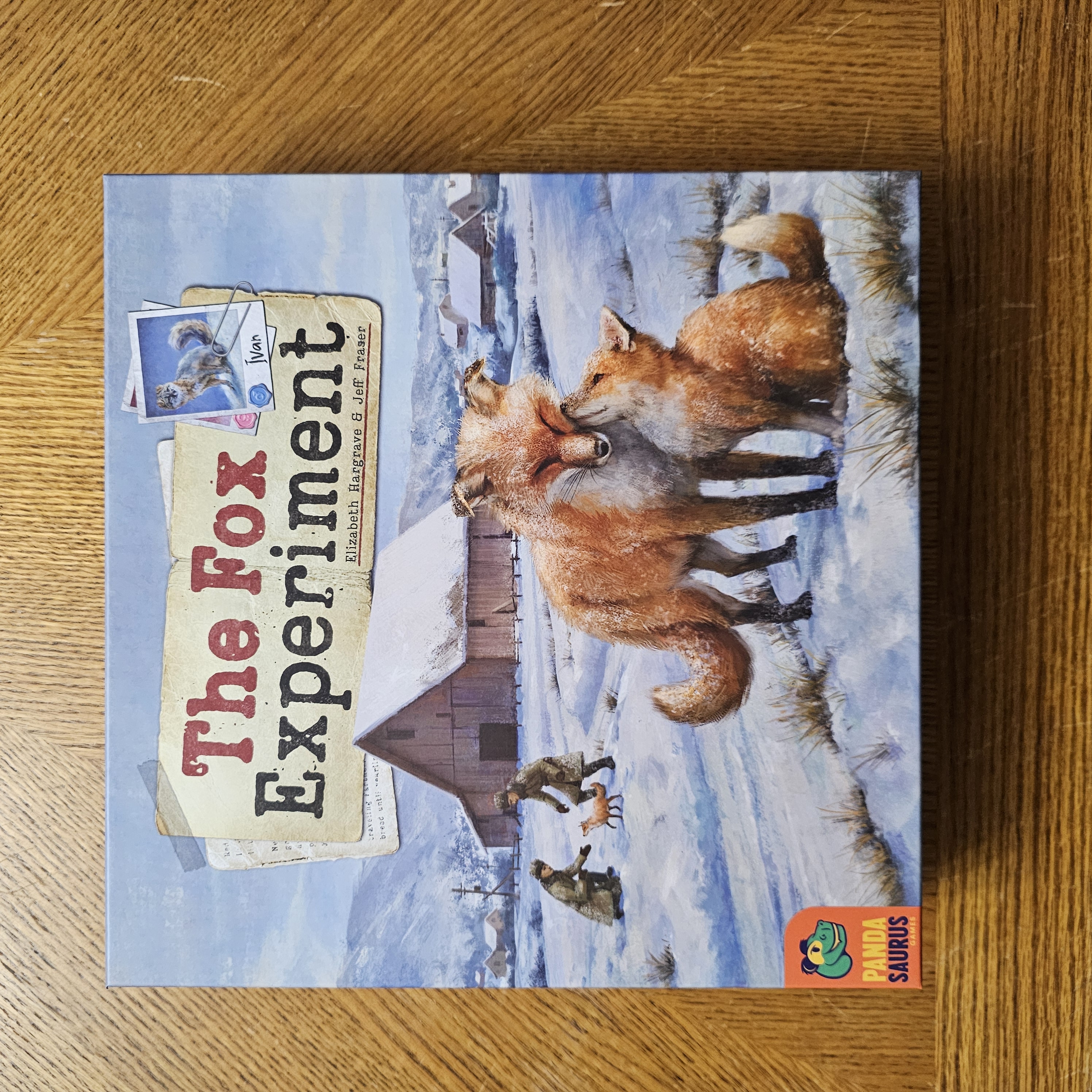 Box cover for The Fox Experiment