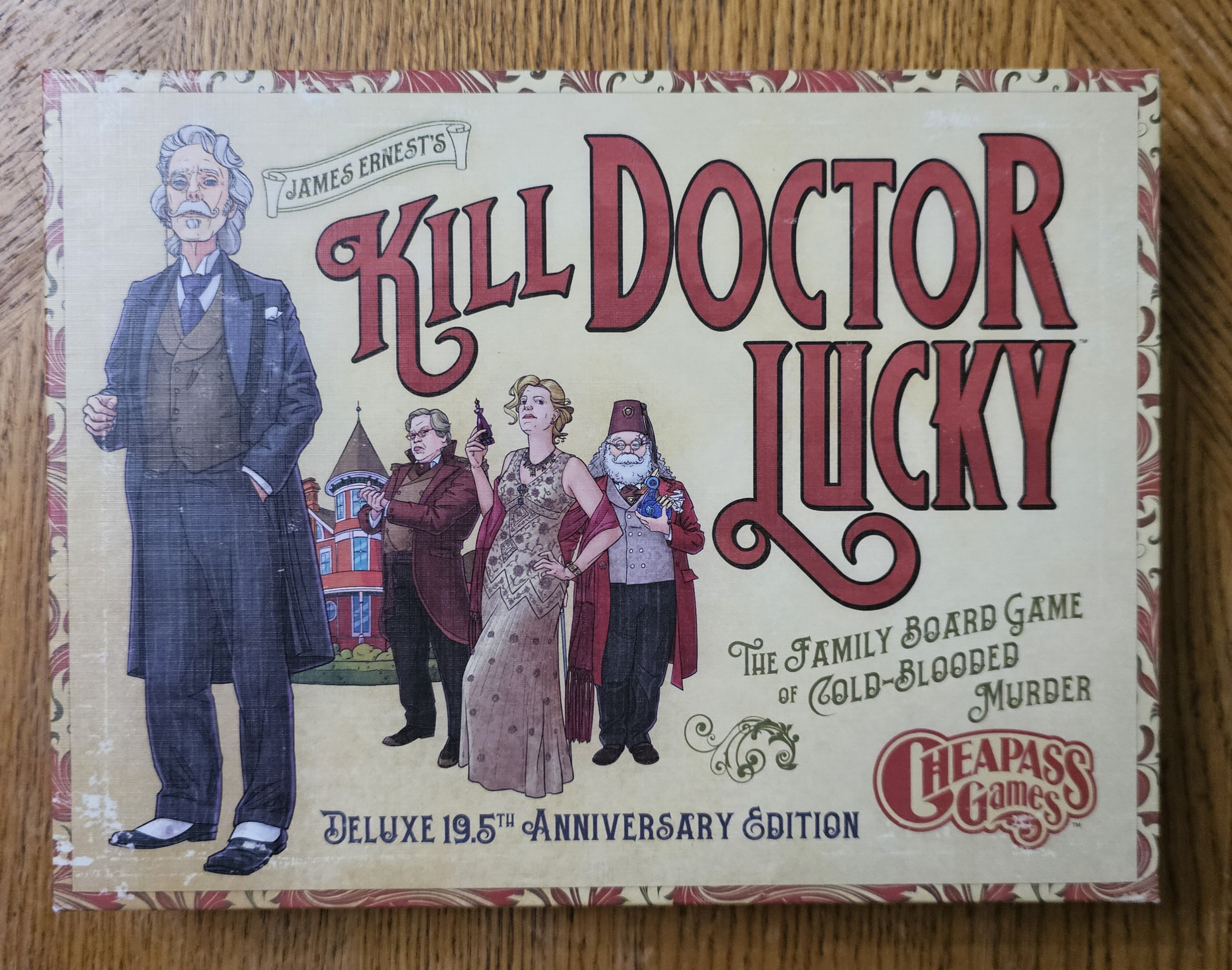 Box cover for Kill Doctor Lucky
