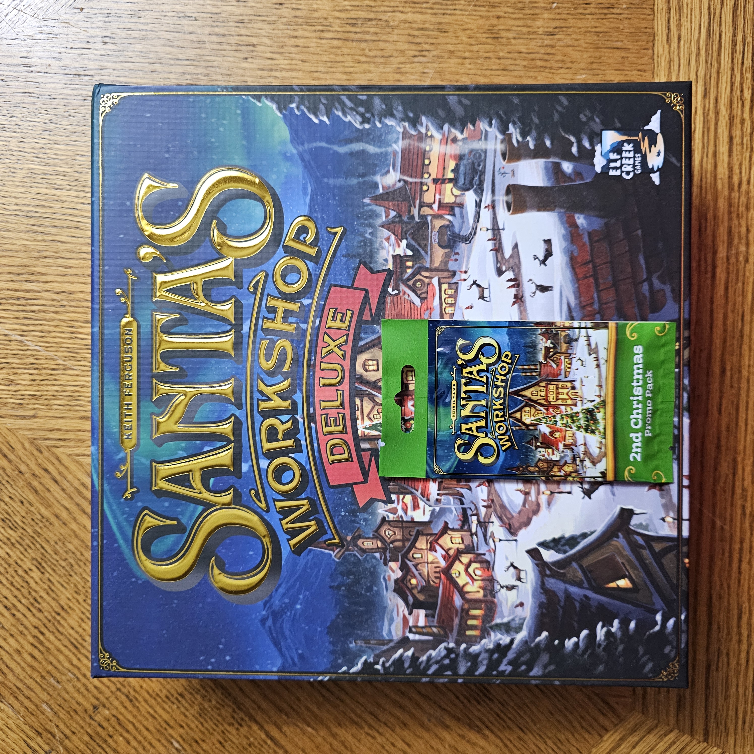 Box cover for Santa's Workshop Deluxe, 2nd Edition