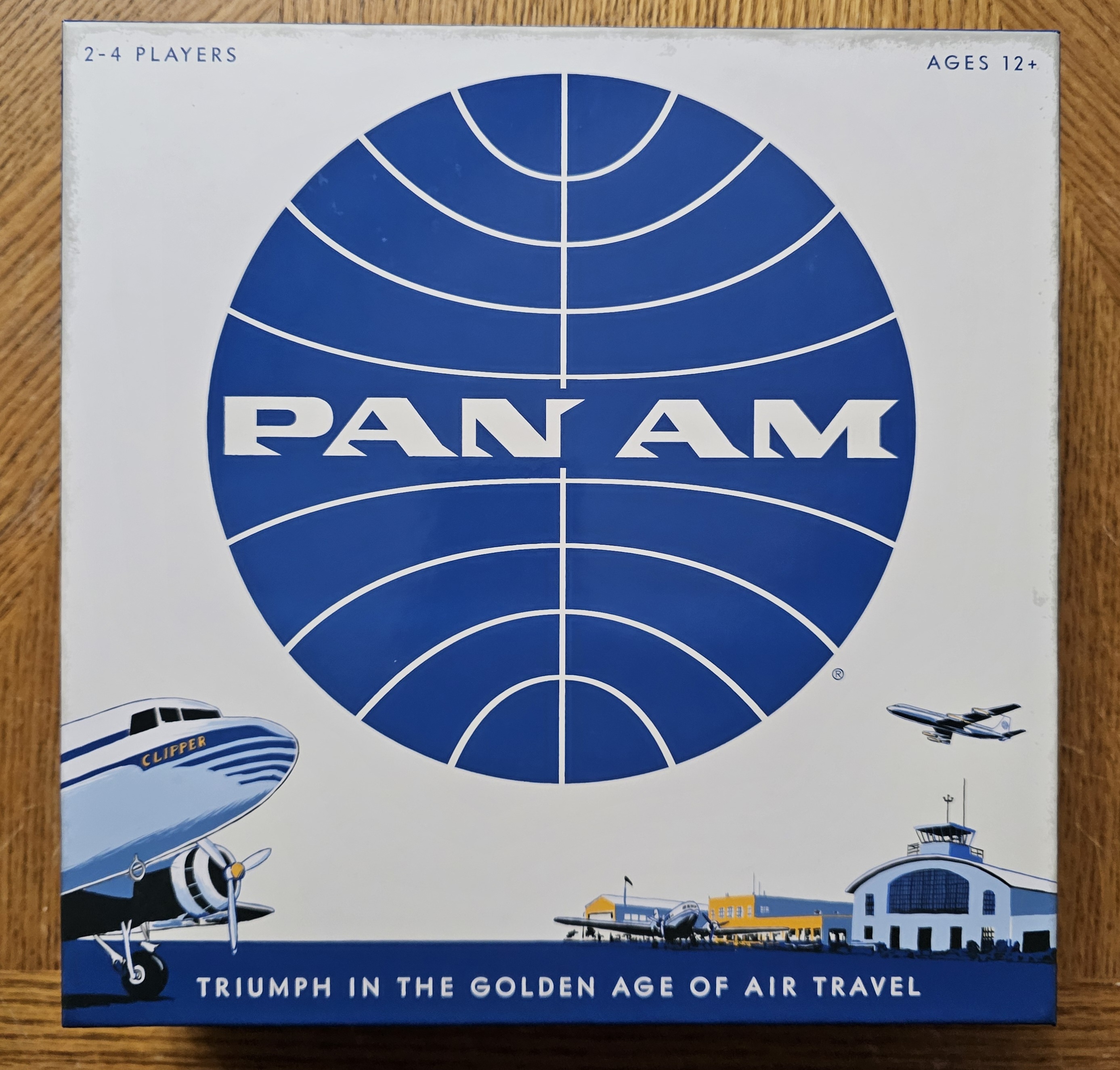 Box cover for Pan Am