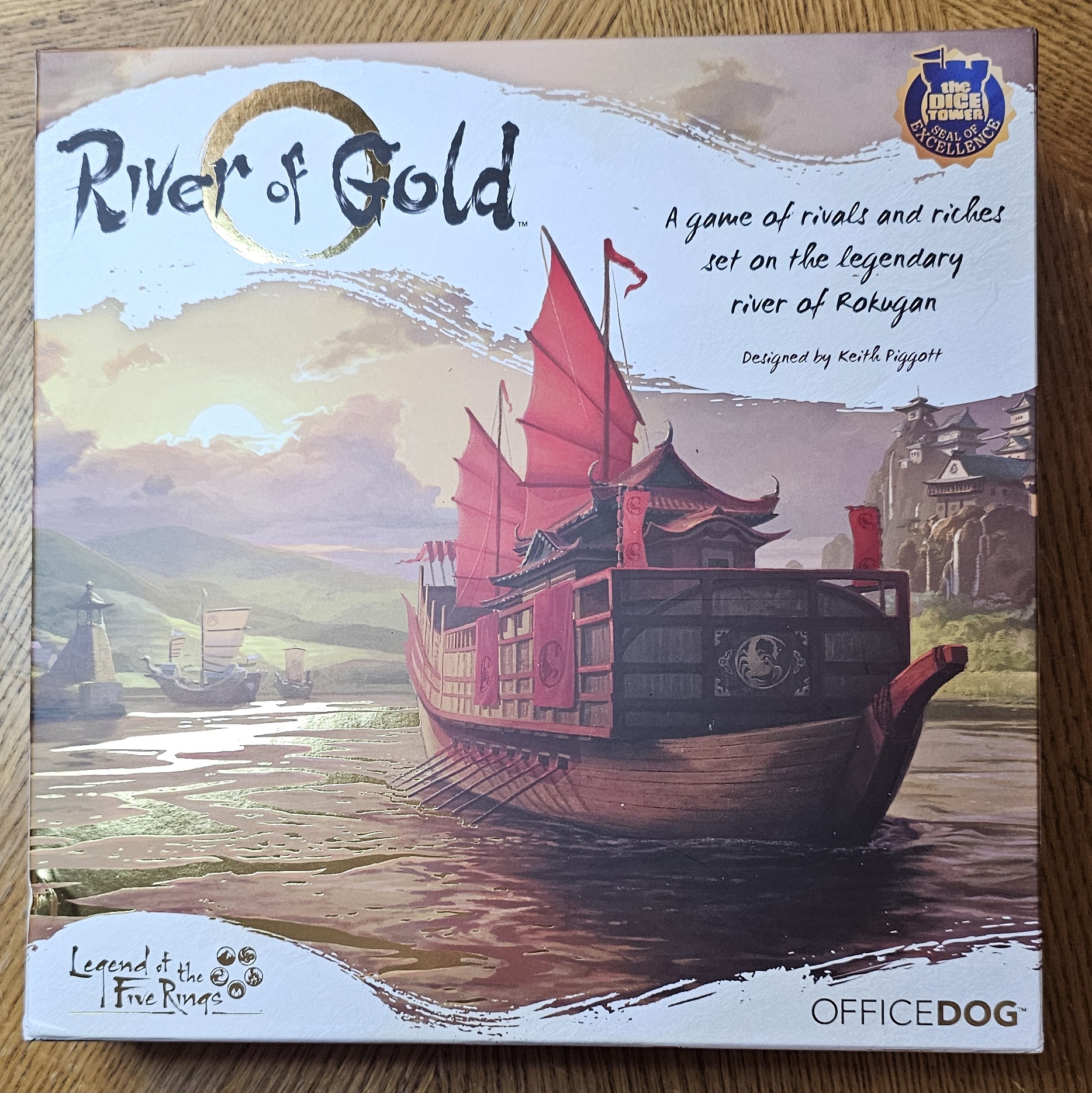 Box cover for River of Gold