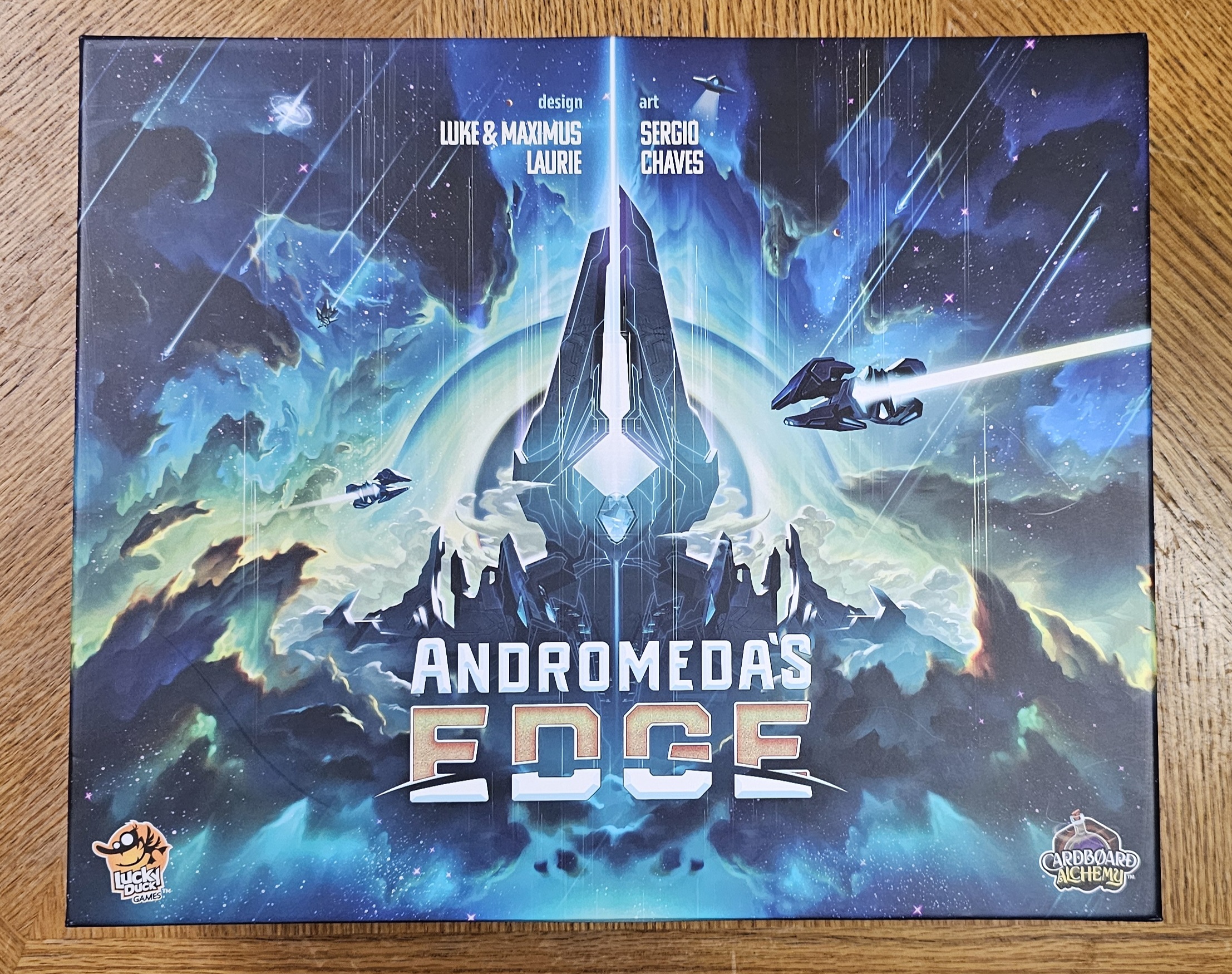 Box cover for Andromeda's Edge