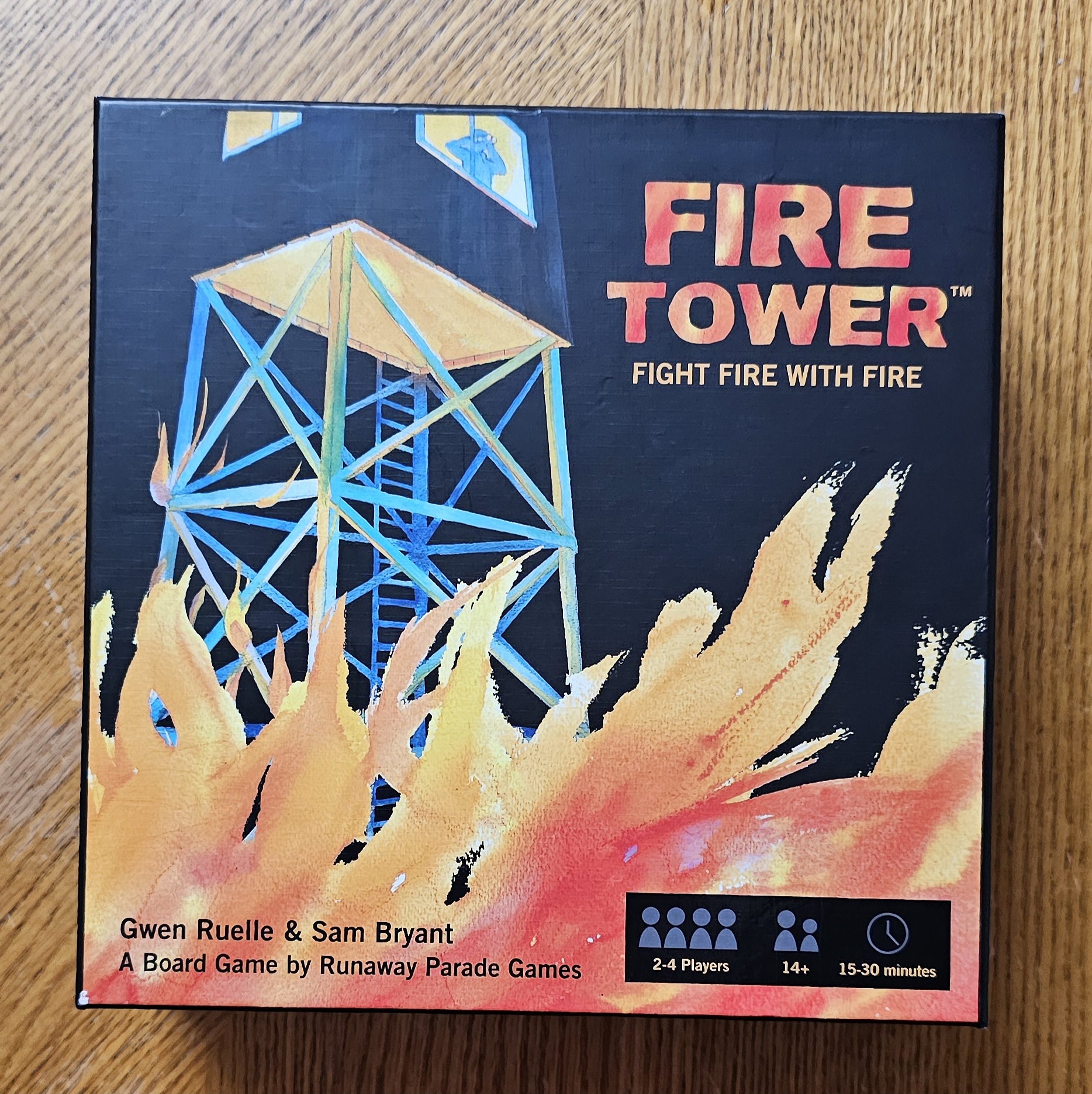 Box cover for Fire Tower