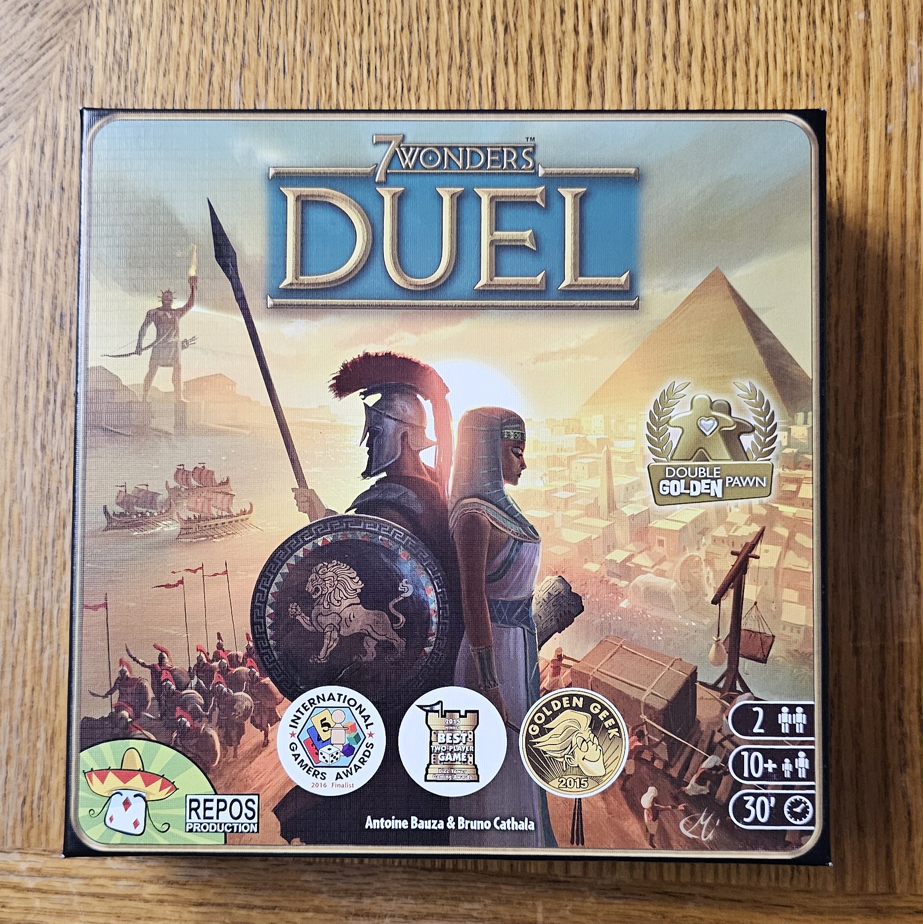 Box cover for 7 Wonders Duel