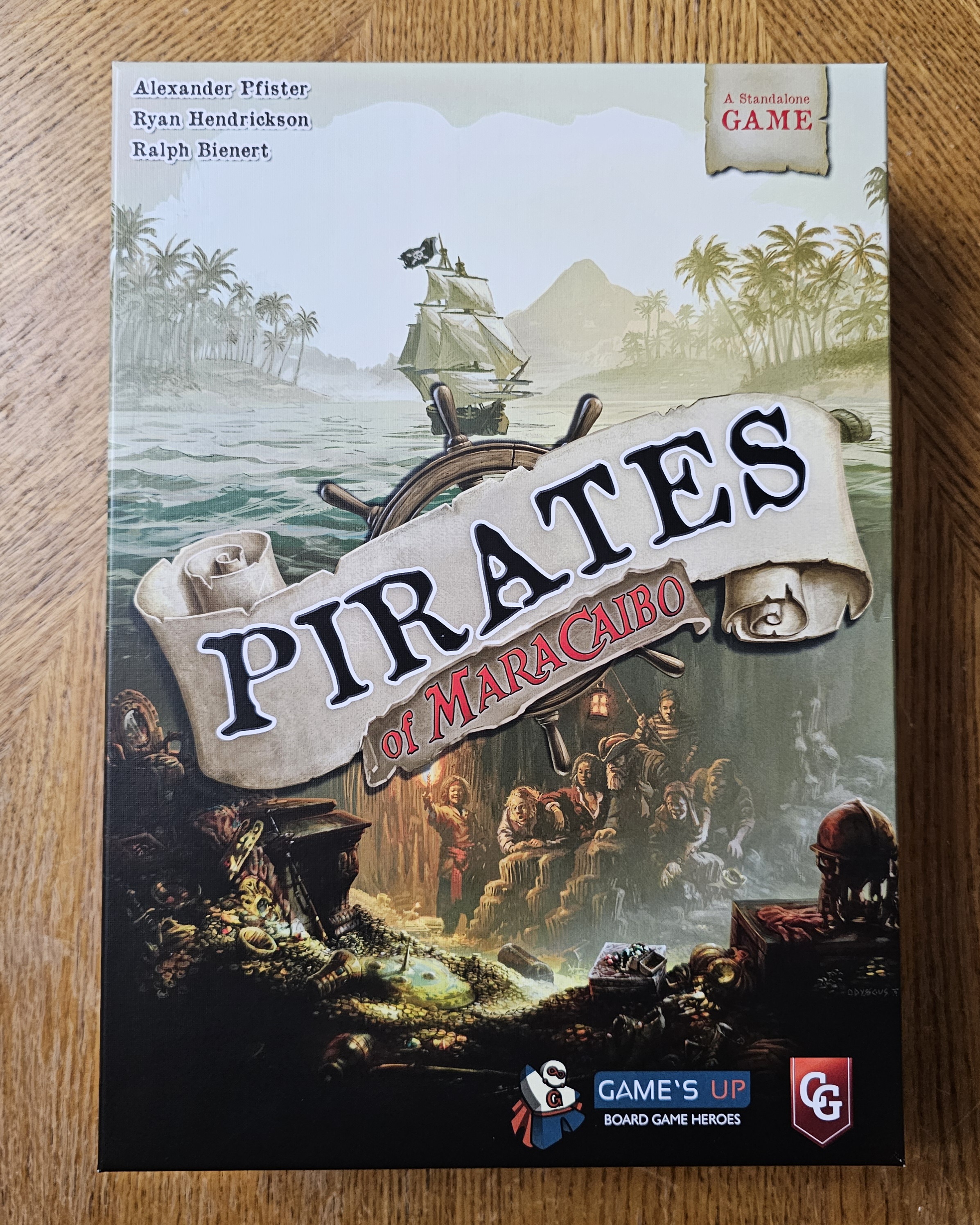 Box cover for Pirates of Maracaibo