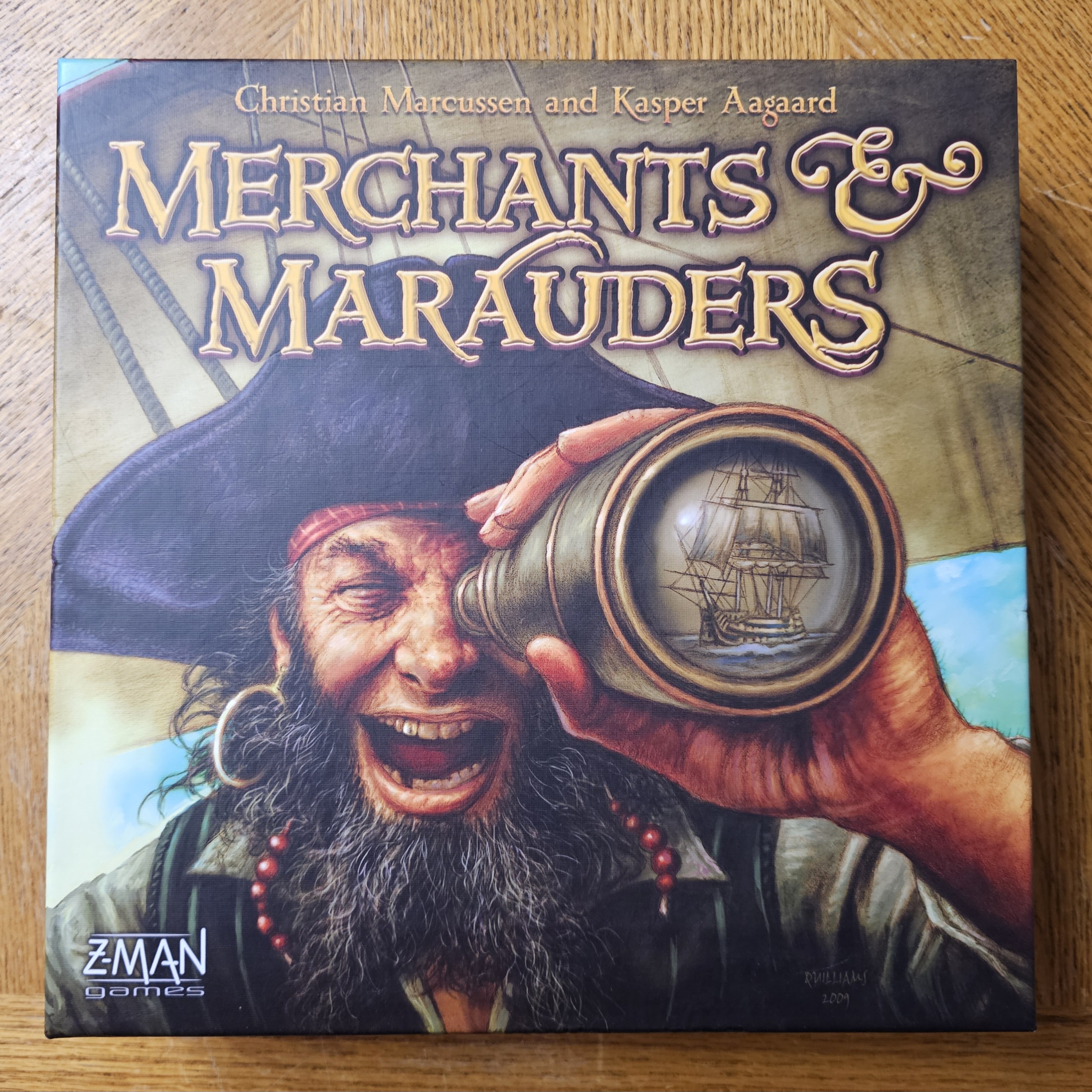Box cover for Merchante and Marauders