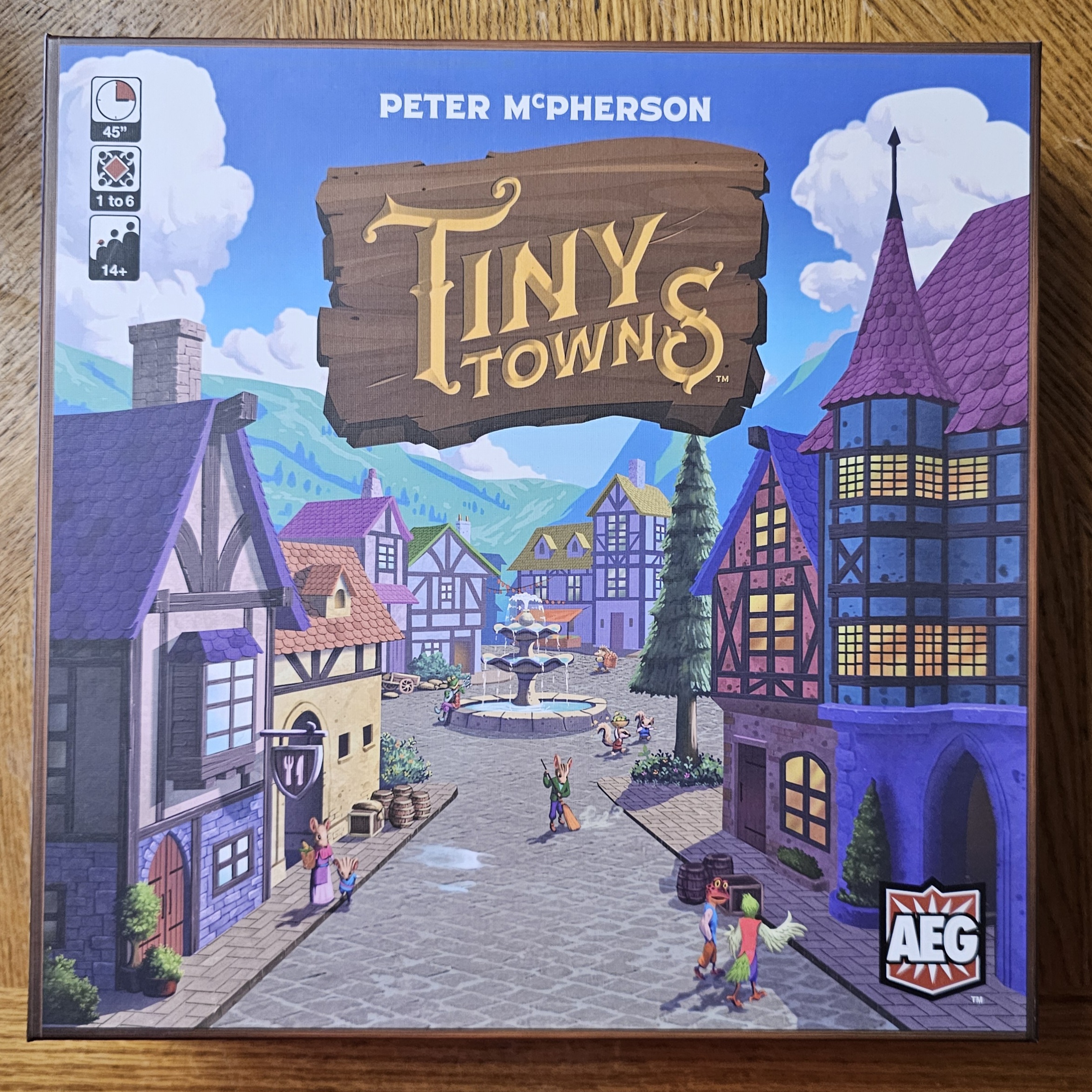 Box cover for Tiny Trees