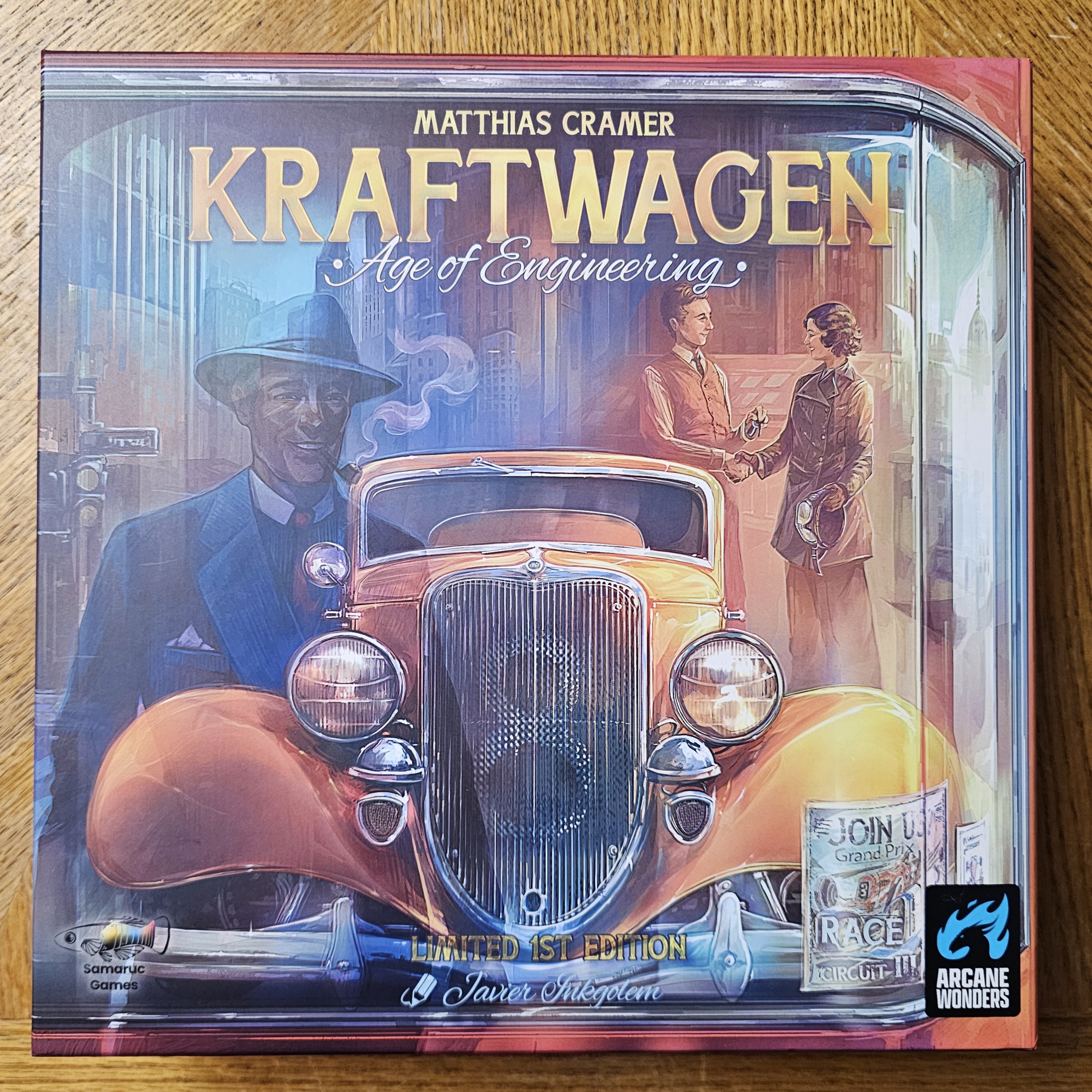 Box cover for Kraftwagen - Age of Engineering 