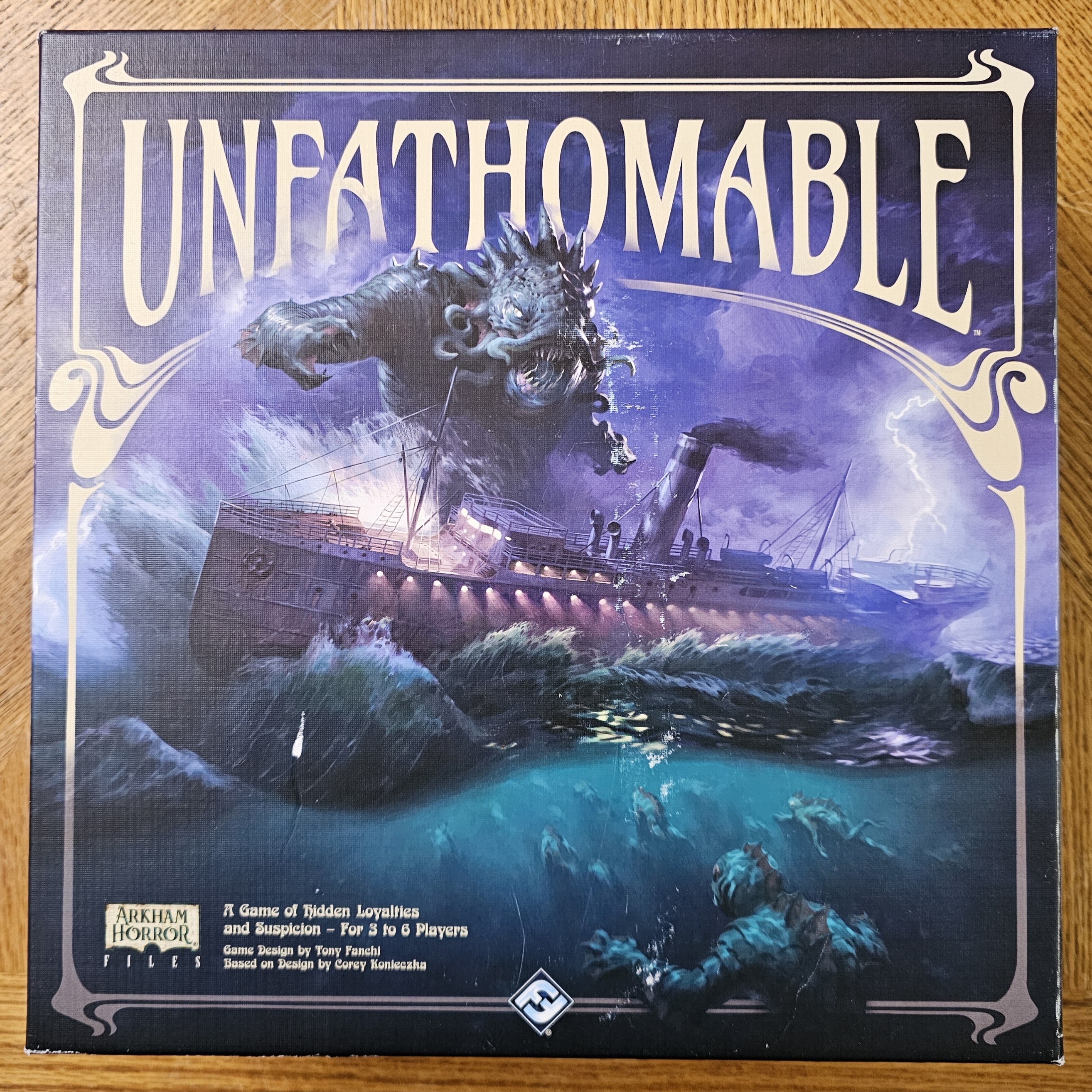Back x cover for Unfathomable