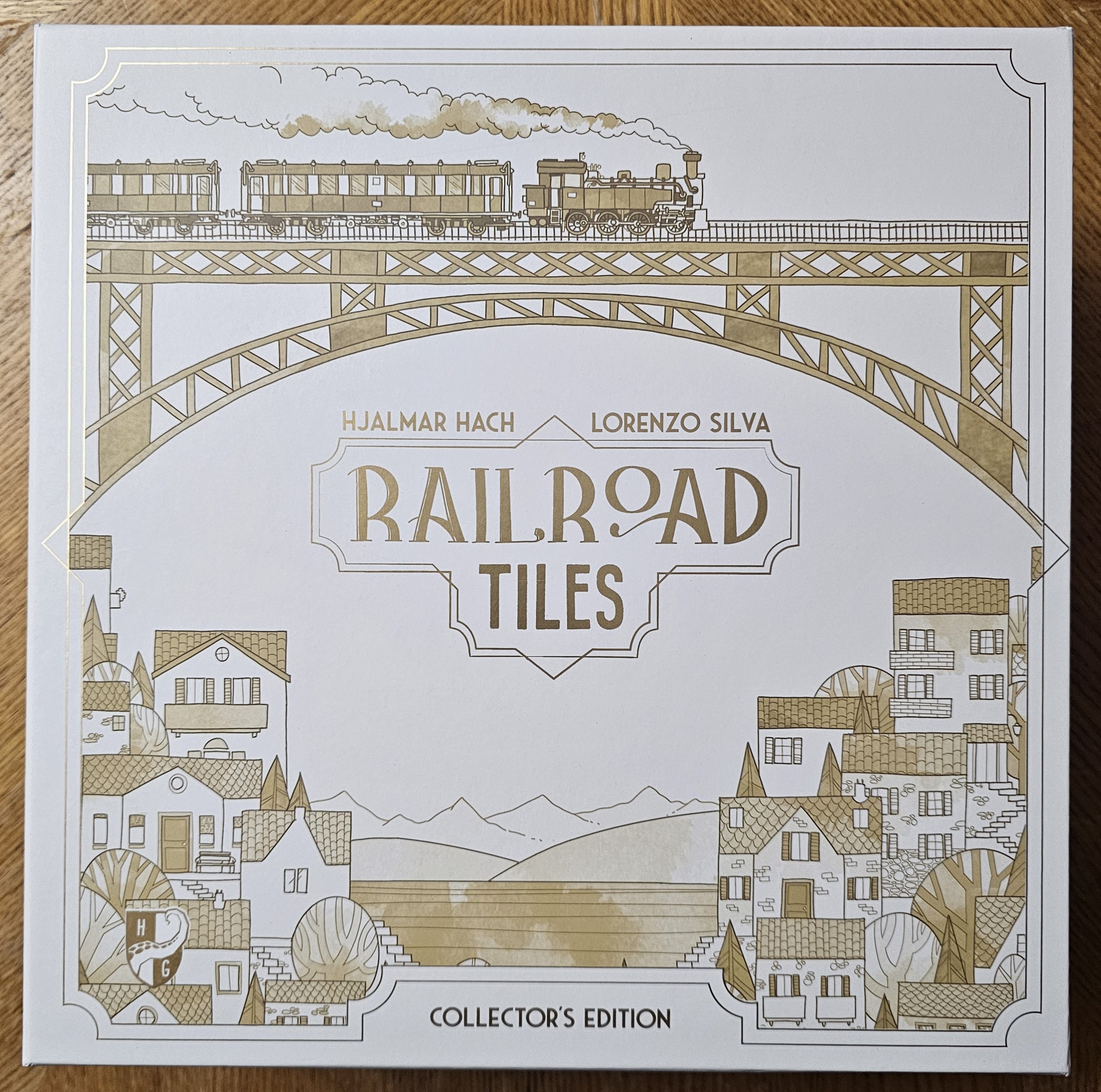Box cover for Railroad Tiles Collector's Edition