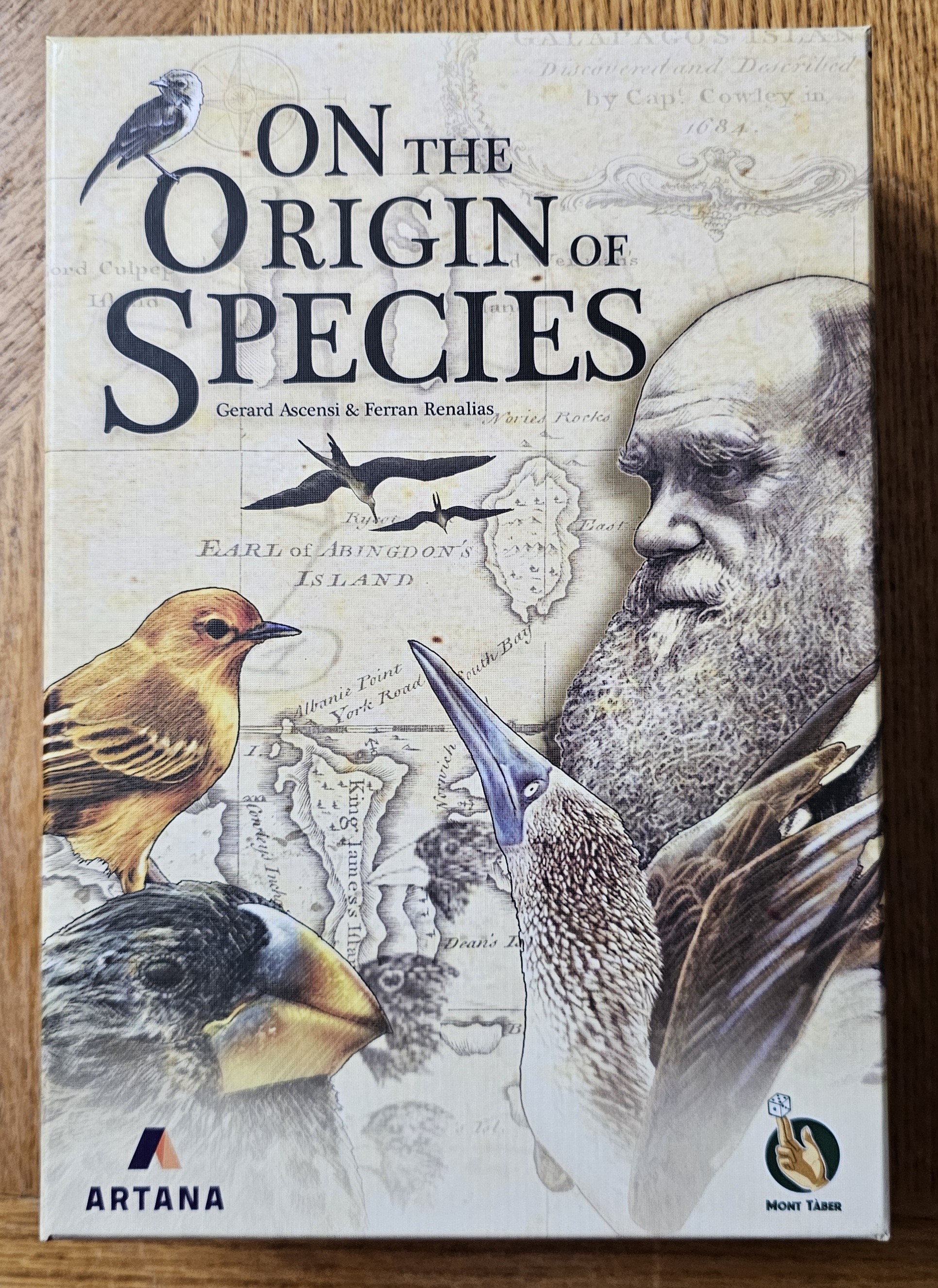 Box cover for On the Origin of Species