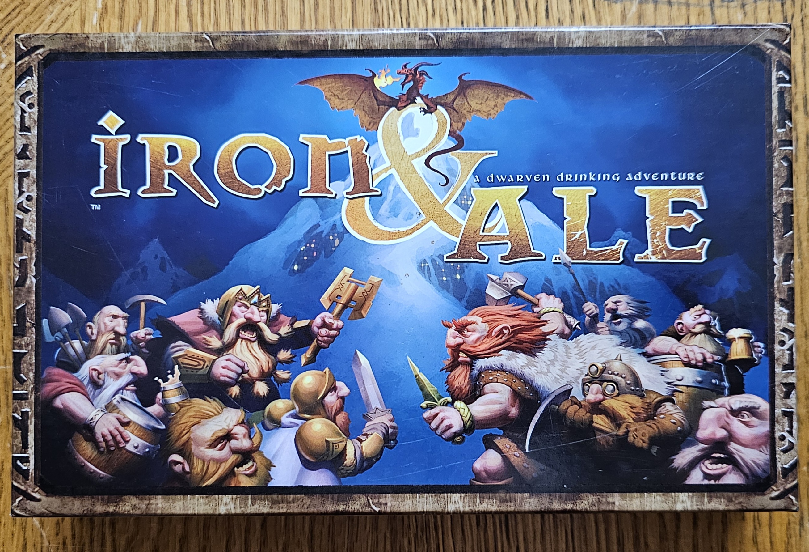 Box cover for Iron & Ale