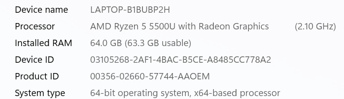 Computer information