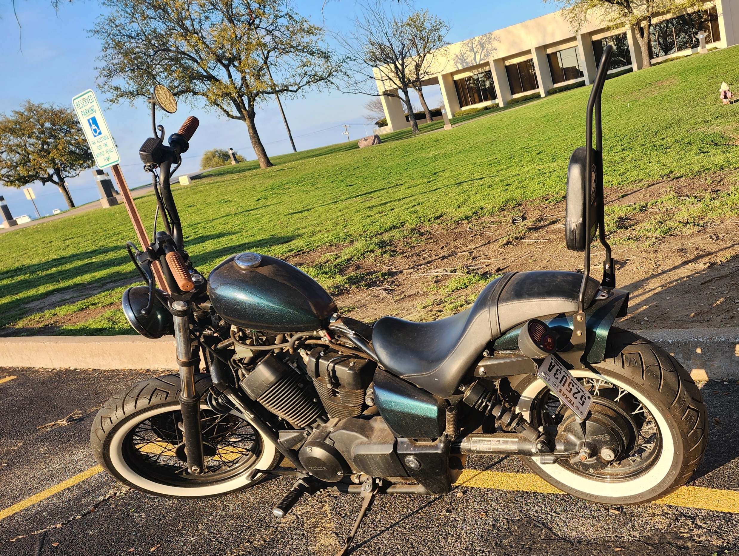 The shit box in question