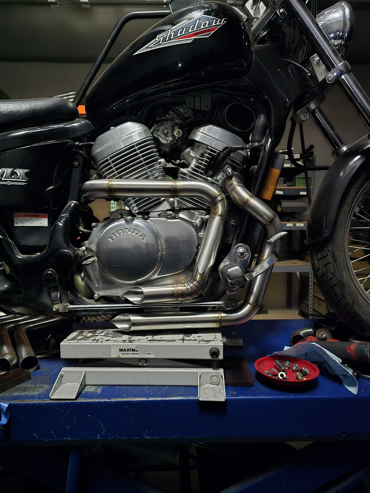 VT600 Premium line exhaust