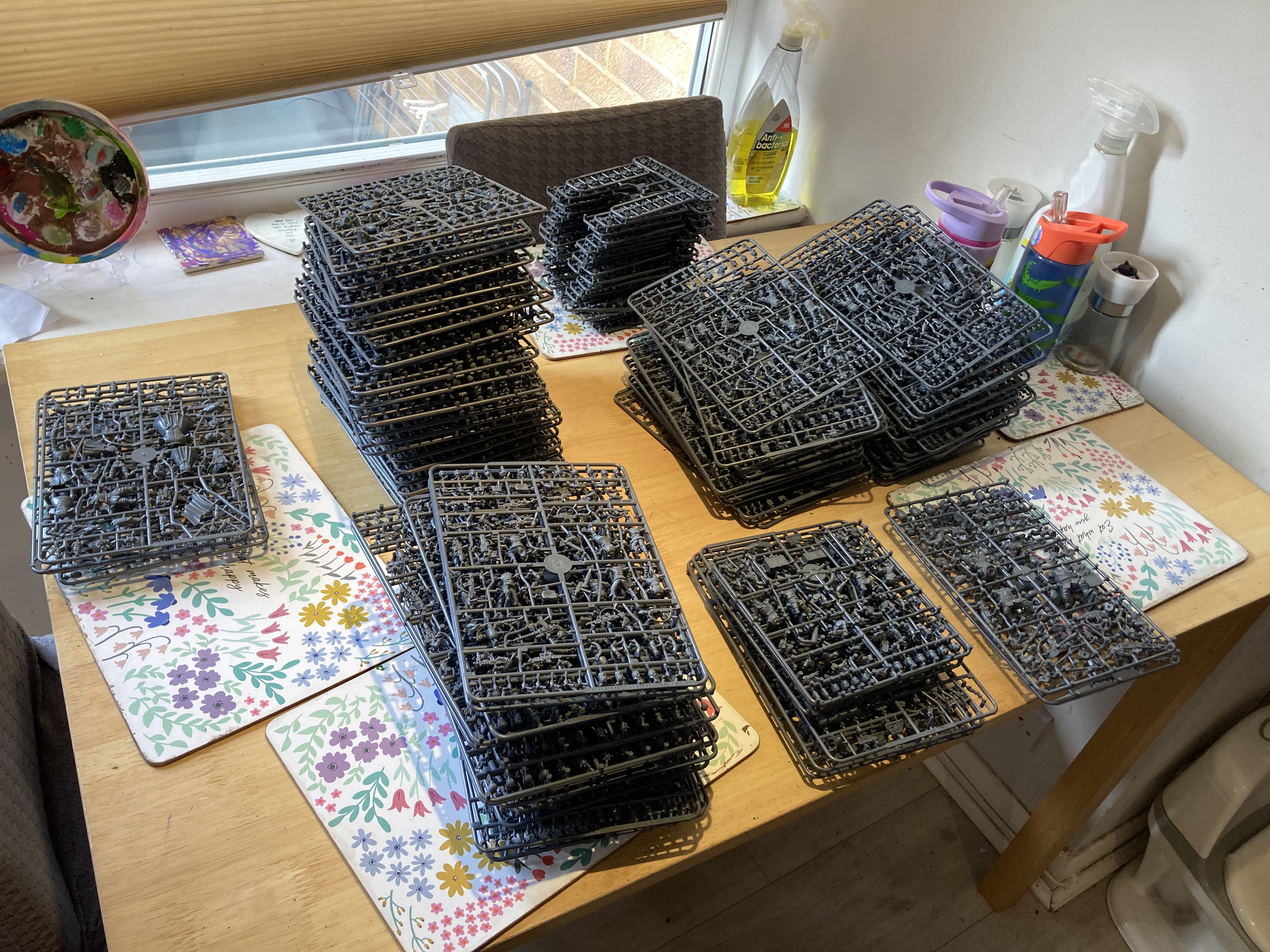 All my damned sprues out the box